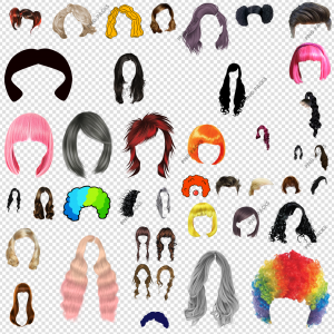 Wig PNG Transparent Images Download