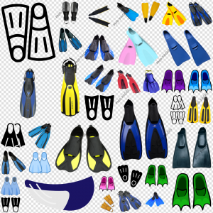 Flippers PNG Transparent Images Download