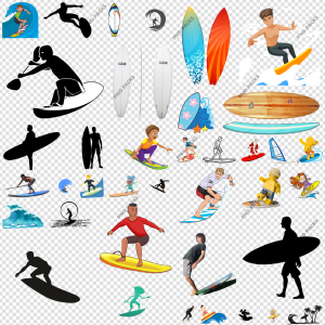 Surfing PNG Transparent Images Download