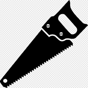 Hand Saw PNG Transparent Images Download