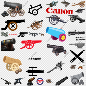 Cannon PNG Transparent Images Download
