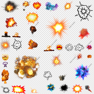 Explosion PNG Transparent Images Download