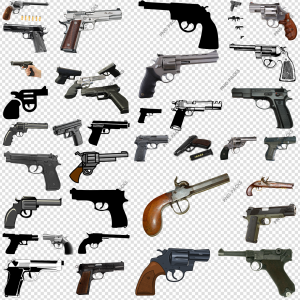 Handgun PNG Transparent Images Download