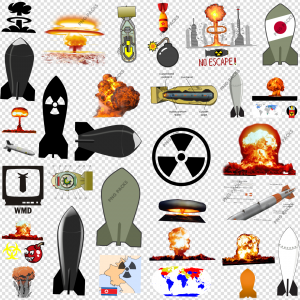 Nuclear Bomb PNG Transparent Images Download