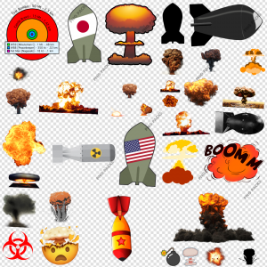 Nuclear Explosion PNG Transparent Images Download