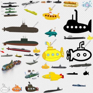 Submarine PNG Transparent Images Download