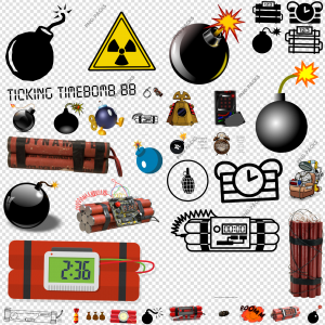 Time Bomb PNG Transparent Images Download
