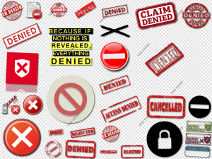 Denied PNG Transparent Images Download