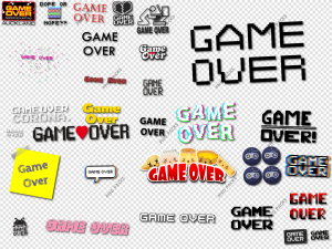 Game Over PNG Transparent Images Download