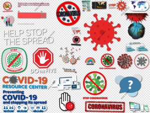 Stop Coronavirus PNG Transparent Images Download