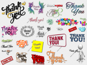 Thank You PNG Transparent Images Download