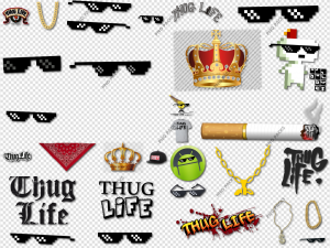 Thug Life PNG Transparent Images Download