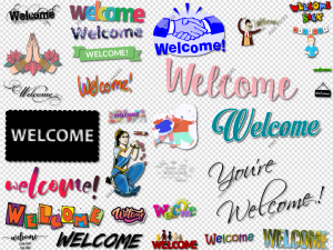 Welcome PNG Transparent Images Download