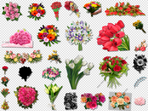 Bouquet Of Flowers PNG Transparent Images Download