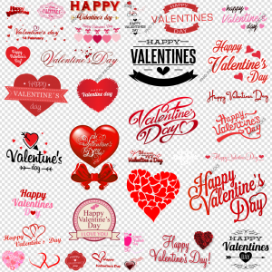 Happy Valentines Day PNG Transparent Images Download