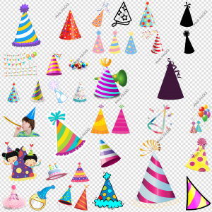 Party Birthday Hat PNG Transparent Images Download