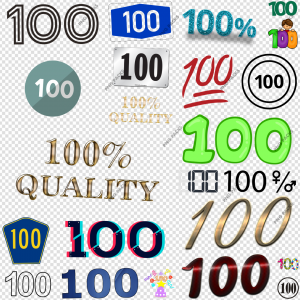 100 Number PNG Transparent Images Download