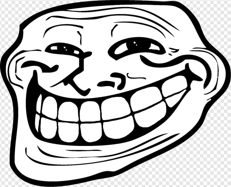 Troll Face PNG Transparent Images Free Download, Vector Files