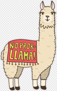 Llama PNG Transparent Images Download