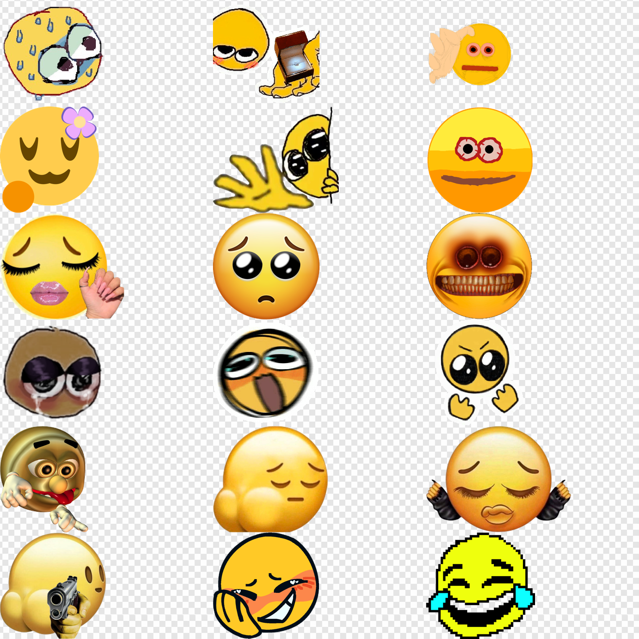 Cursed Emoji PNG Picture