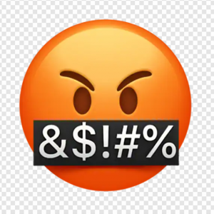 Cursing Emoji PNG Transparent Images Download