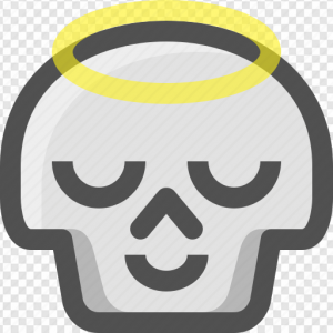 Emoji Skull PNG Transparent Images Download