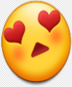 Heart Eye Emoji PNG Transparent Images Download