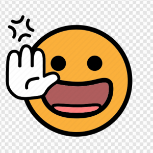 Hi Five Emoji PNG Transparent Images Download