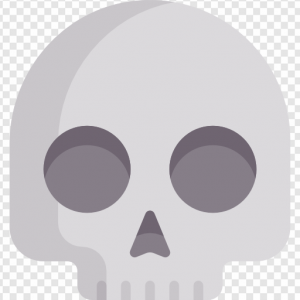Skull Emoji PNG Transparent Images Download