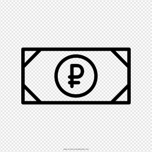 Russian Ruble PNG Transparent Images Download