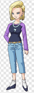 Android 18 PNG Transparent Images Download