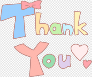 Animated Thank You PNG Transparent Images Download