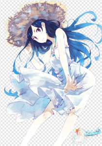 Anime Girl Render PNG Transparent Images Download