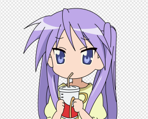 Anime Purple PNG Transparent Images Download