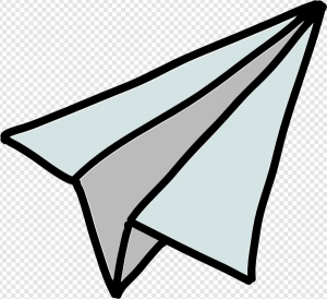 Paper Plane PNG Transparent Images Download