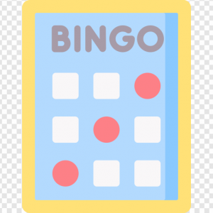 Bingo Card PNG Transparent Images Download