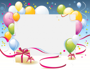 Birthday Frame PNG Transparent Images Download