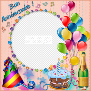 Birthday Frame PNG Transparent Images Download