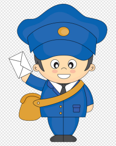 Postman PNG Transparent Images Download