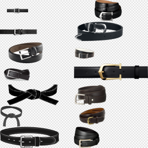 Black Belt PNG Transparent Images Download