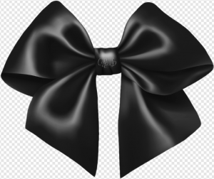 Black Bow PNG Transparent Images Download