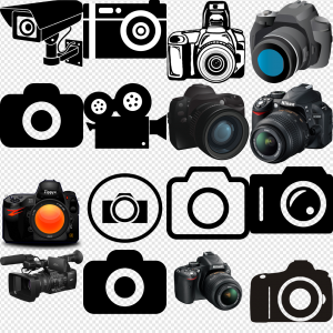 Black Camera PNG Transparent Images Download
