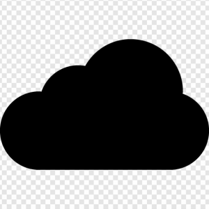 Black Cloud PNG Transparent Images Download