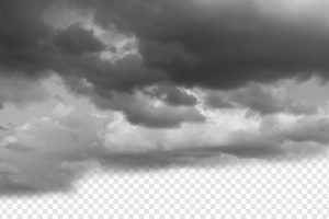 Black Cloud PNG Transparent Images Download