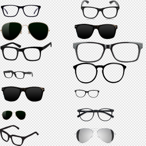 Black Glasses PNG Transparent Images Download