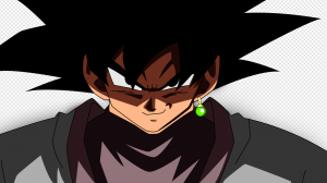 Black Goku PNG Transparent Images Download