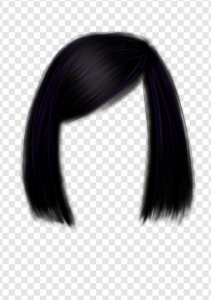 Black Hair PNG Transparent Images Download