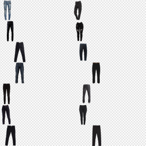 Black Jeans PNG Transparent Images Download