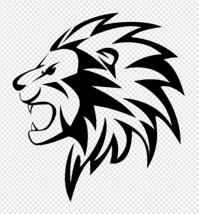 Black Lion PNG Transparent Images Download