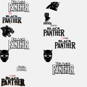 Black Panther Logo PNG Transparent Images Download